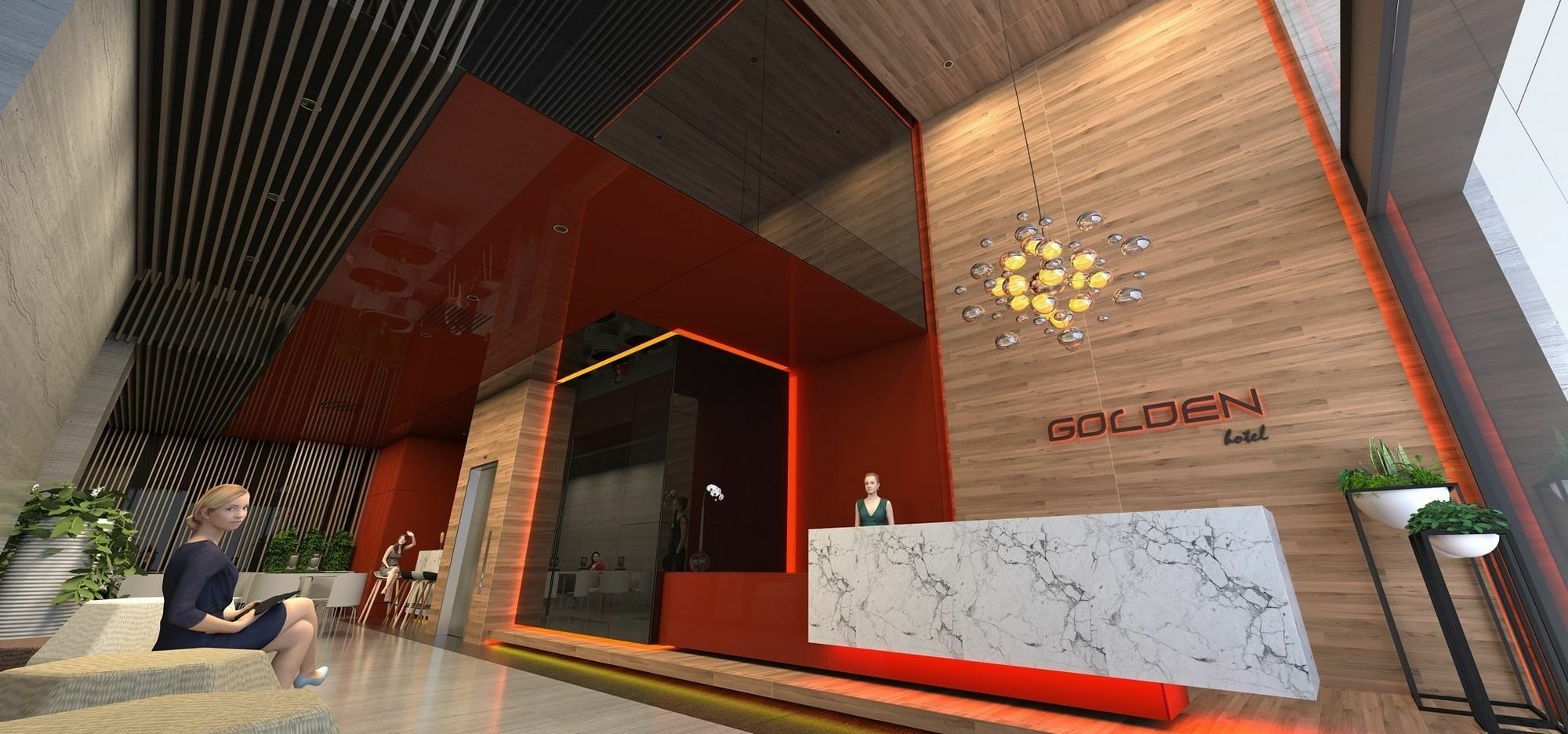 Golden Hotel Нячанг Экстерьер фото